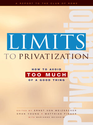 cover image of Limits to Privatization